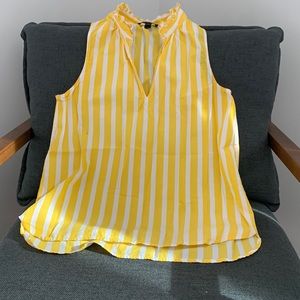 Jcrew sleeveless tunic blouse